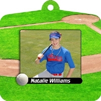 Softball Sports Ornament