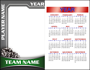 Heavy Metal Cheerleading Calendar