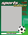 Soccer Magazine Cover