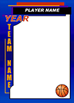 Basketball Magnet