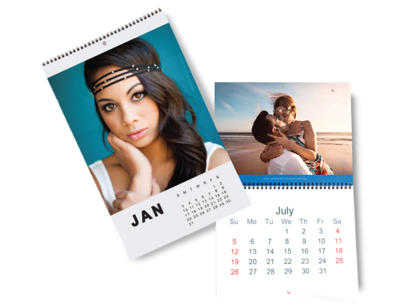Senior & Illustrated Customized Calendar