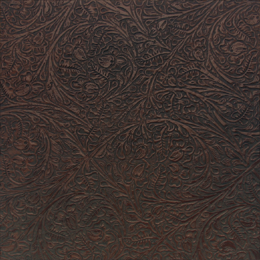 Vintage Tool Brown Exotic Leather for Mosaic Album