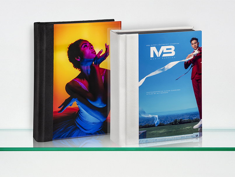 Image of Bay Photo Albums with Acrylic and Metal Print Covers