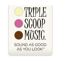 Triple Scoop Music Logo